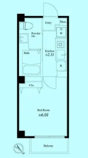 Maison de Roms武蔵小山【1階】の間取り