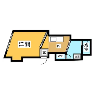 サンシャインビル神澤【1階】の間取り