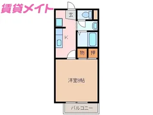 ドリーム【1階】の間取り