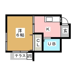 メゾン山崎【1階】の間取り
