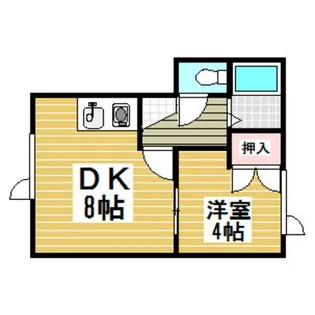 JUN宮の森【1階】の間取り