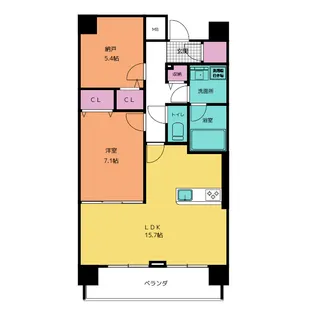 さくらHills ROKUBAN Platinum Residence【11階】の間取り