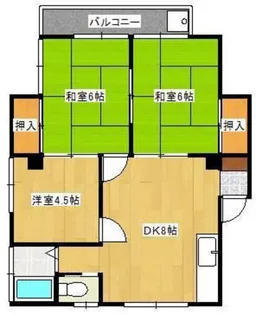 峰ビル【3階】の間取り