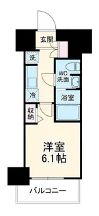 オーパスホームズ南行徳【10階】の間取り