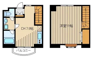 CASA GIOIA(カサジョイア)【1階】の間取り