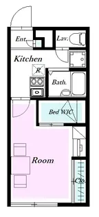 神奈川県川崎市高津区末長1【マンション】の間取り