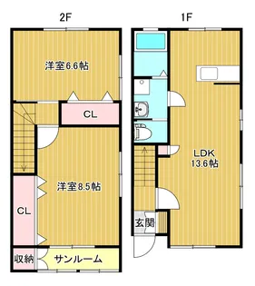 Love&PeaceIIIの間取り