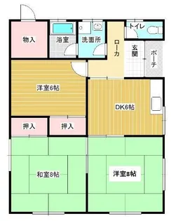 岩手県花巻市桜台2【一戸建】の間取り