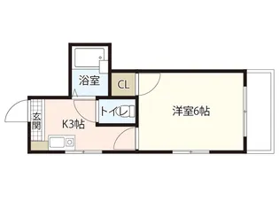 ロイヤルメゾン古江【1階】の間取り