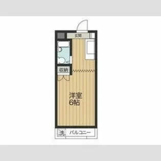 インセゾン弐番館【2階】の間取り