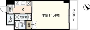 シャルムIKENOKO【4階】の間取り
