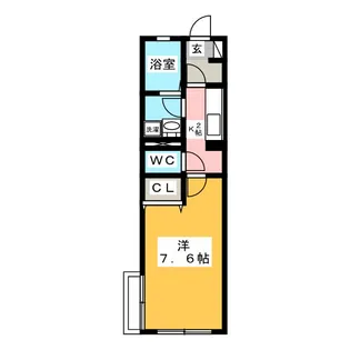 パークプレイス【2階】の間取り