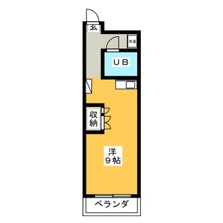 梶野園ビル【4階】の間取り
