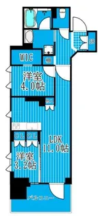 クリオ横浜ザ・グラン【2階】の間取り