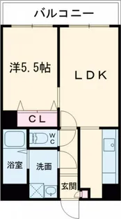 アーニスト新合川【4階】の間取り