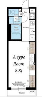 千葉県流山市大字流山【マンション】の間取り