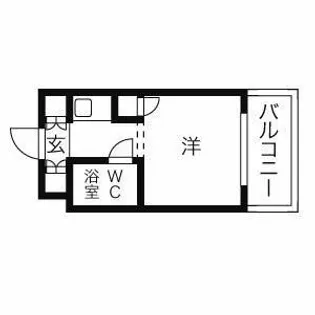 サンカテリーナ【7階】の間取り