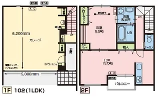 東京都稲城市矢野口【一戸建】の間取り
