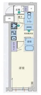 b′CASA早稲田【5階】の間取り
