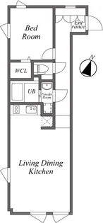 ユーレジデンス音羽【4階】の間取り