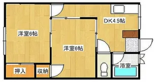 石田ビル【4階】の間取り