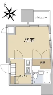 ダイホープラザ千駄木【7階】の間取り