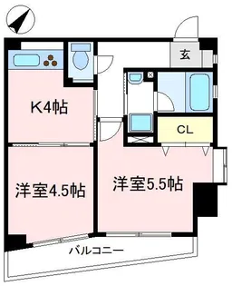 埼玉県狭山市入間川2【マンション】の間取り