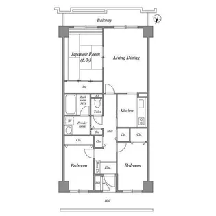 CASSIA習志野【4階】の間取り