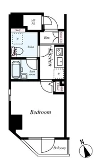 プレステージ新板橋【2階】の間取り