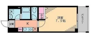 シャルテ堀切【3階】の間取り
