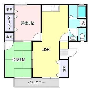 ヴィーナスII番館【2階】の間取り