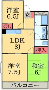 ヴェルドミール【2階】の間取り