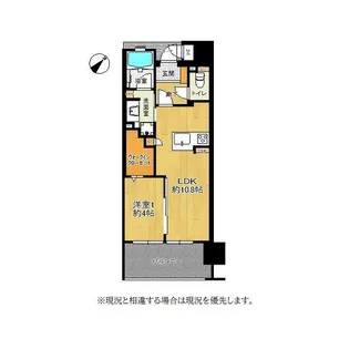 熊本県熊本市中央区水道町【マンション】の間取り