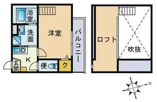 Anemone【2階】の間取り