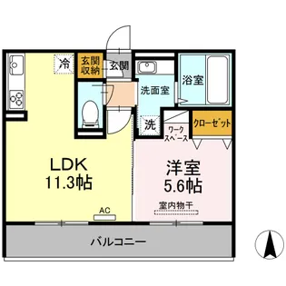 モン・エトワール【2階】の間取り