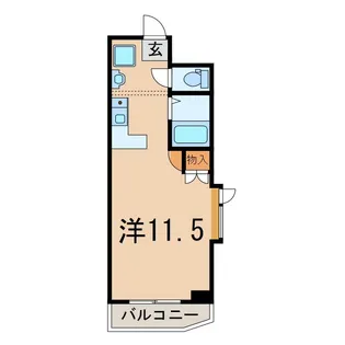 K’sTOWER【5階】の間取り