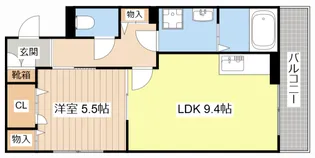 ウエスト ヴィレッジIII【3階】の間取り