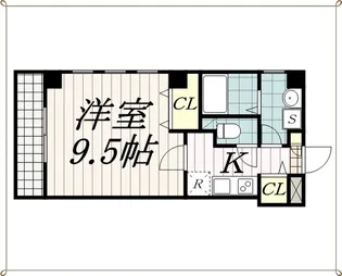 エクセレントショア【4階】の間取り