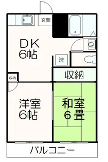 グリーンハイム小形3【1階】の間取り