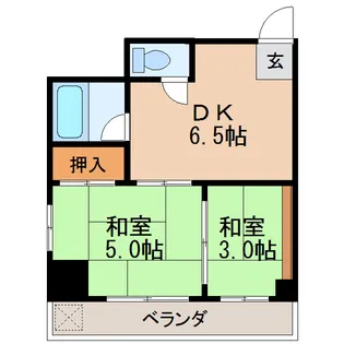 大野ビル【3階】の間取り