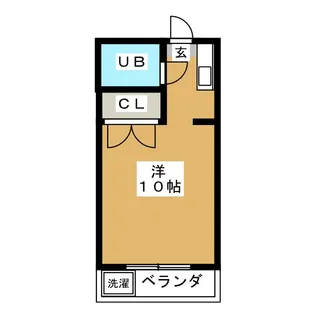 レ・ステュディオ【2階】の間取り