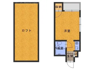 コスモBOX【3階】の間取り