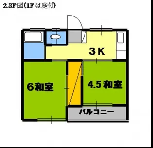 中岡ビル【1階】の間取り