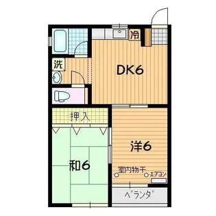 クロワール【2階】の間取り