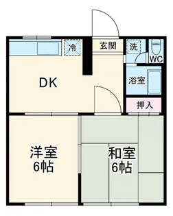 エステートピアFUJI【1階】の間取り