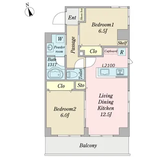 セルティス【8階】の間取り