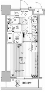 グランド・ガーラ横濱万世町【9階】の間取り
