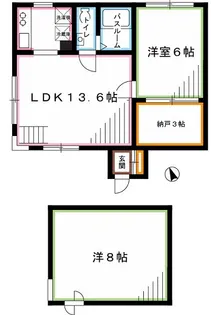 アーグレイ(AーGREY)【2階】の間取り