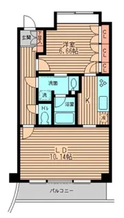 ガーデン目黒南【2階】の間取り