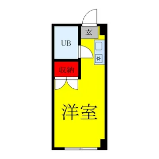 ロマーヌ赤羽第1【1階】の間取り